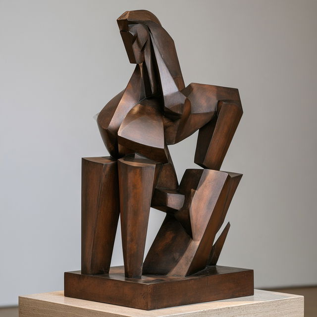 Raymond Duchamp-Villon style, Midjourney V8.2, render 2 of 4