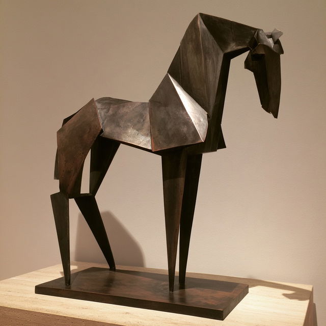 Raymond Duchamp-Villon style, Midjourney V8.2, render 4 of 4