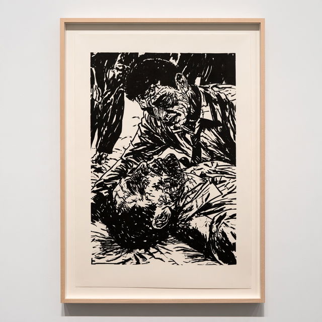 Raymond Pettibon style, Midjourney V8.2, render 4 of 4