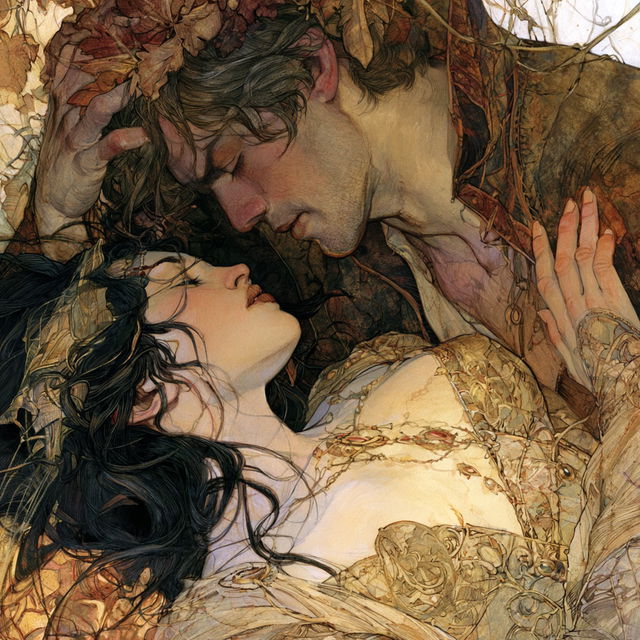 Rebecca Guay style, Midjourney V8.2, render 2 of 4