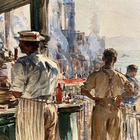 Reginald Marsh style (Painters), Midjourney V8.2
