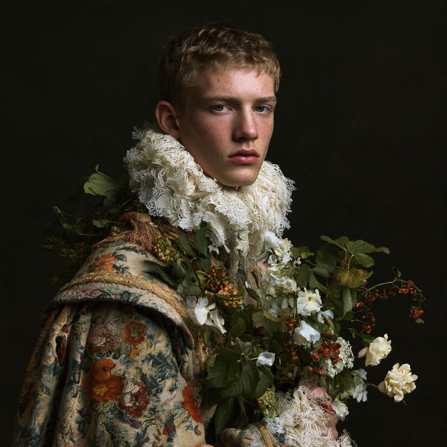 Renaissance style, Midjourney V8.2, render 2 of 4