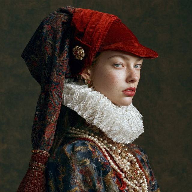 Renaissance style, Midjourney V8.2, render 4 of 4