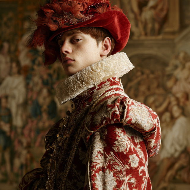 Renaissance style, Midjourney V8.2, render 3 of 4