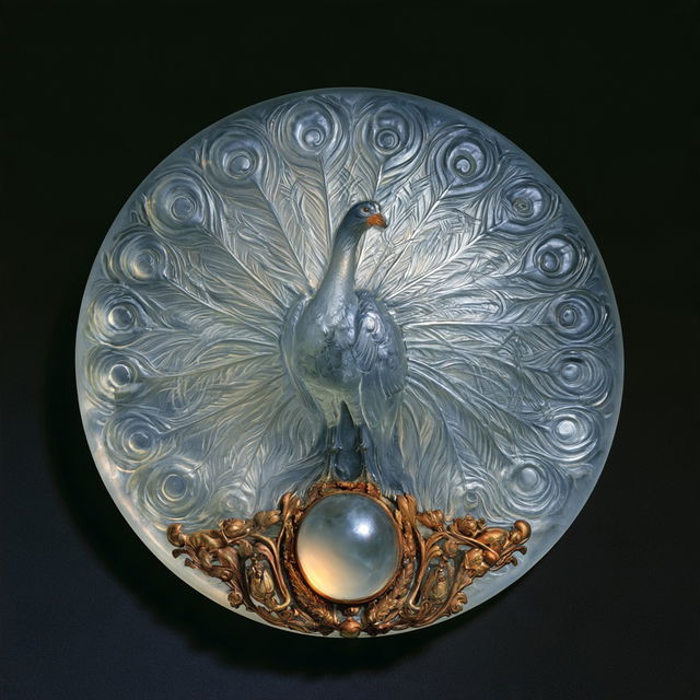 Rene Lalique style, Midjourney V8.2, render 3 of 4