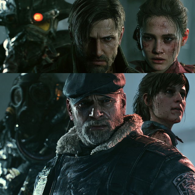 Resident Evil style, Midjourney V8.2, render 2 of 4