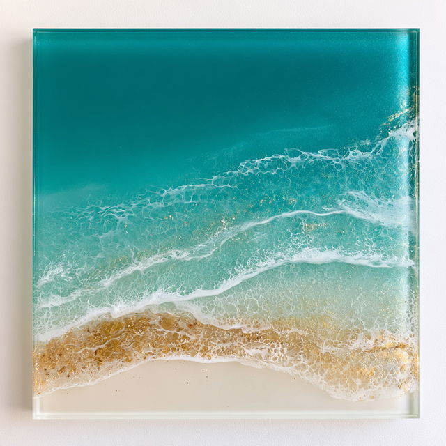 Resin art style, Midjourney V8.2, render 3 of 4