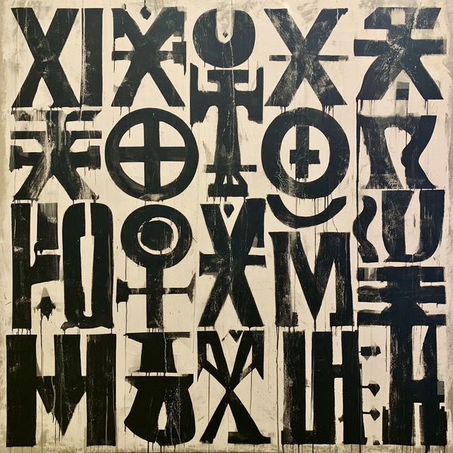 Retna style, Midjourney V8.2, render 2 of 4