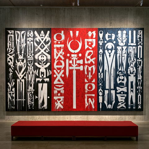 Retna style (Street artists), Midjourney V8.2