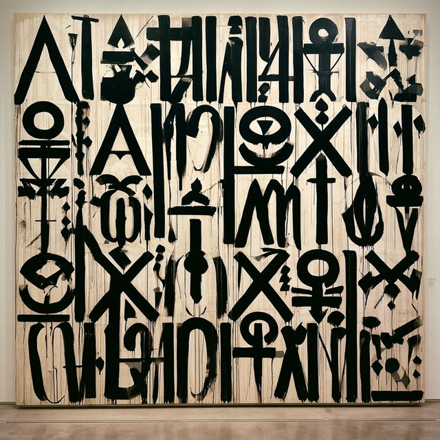 Retna style, Midjourney V8.2, render 3 of 4