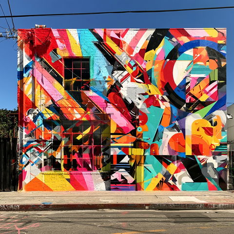 Revok style (Street artists), Midjourney V8.2