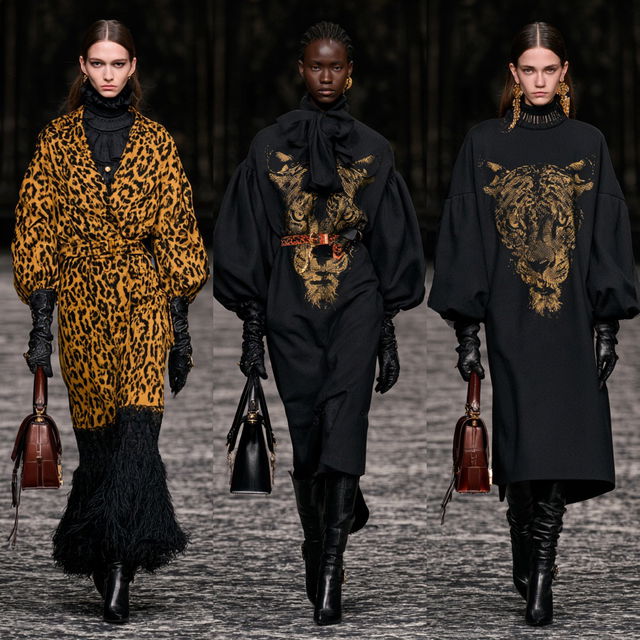 Riccardo Tisci style, Midjourney V8.2, render 4 of 4