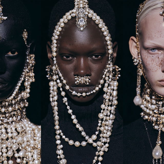 Riccardo Tisci style, Midjourney V8.2, render 3 of 4