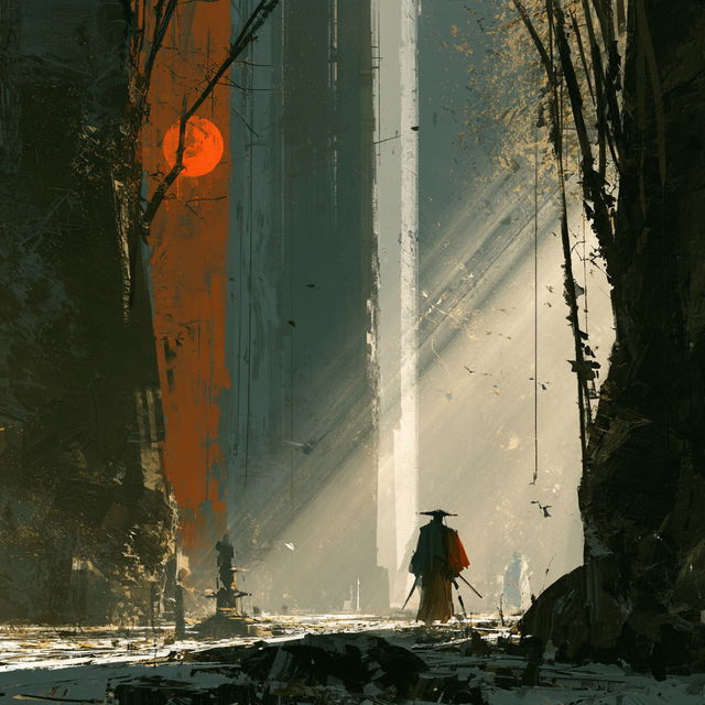 Richard Anderson style, Midjourney V8.2, render 4 of 4