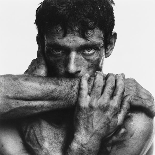 Richard Avedon style, Midjourney V8.2, render 3 of 4