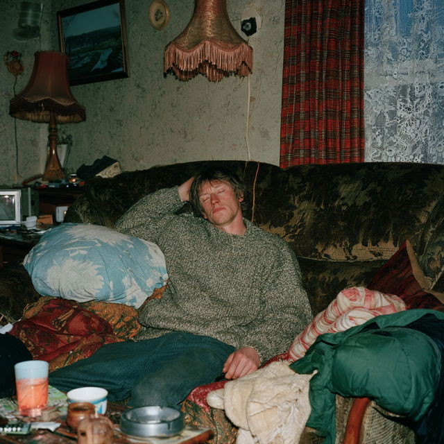 Richard Billingham style, Midjourney V8.2, render 1 of 4