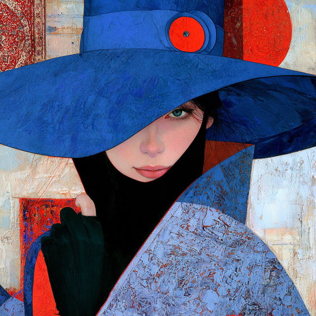 Richard Burlet style, Midjourney V8.2, render 1 of 4