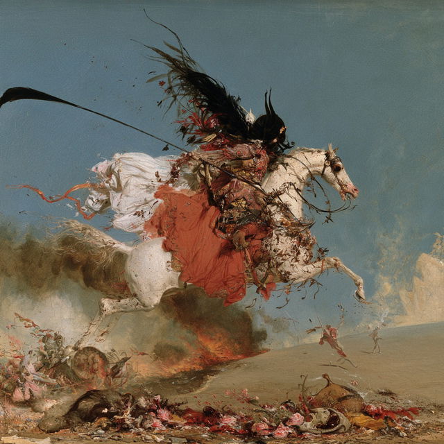 Richard Dadd style, Midjourney V8.2, render 2 of 4