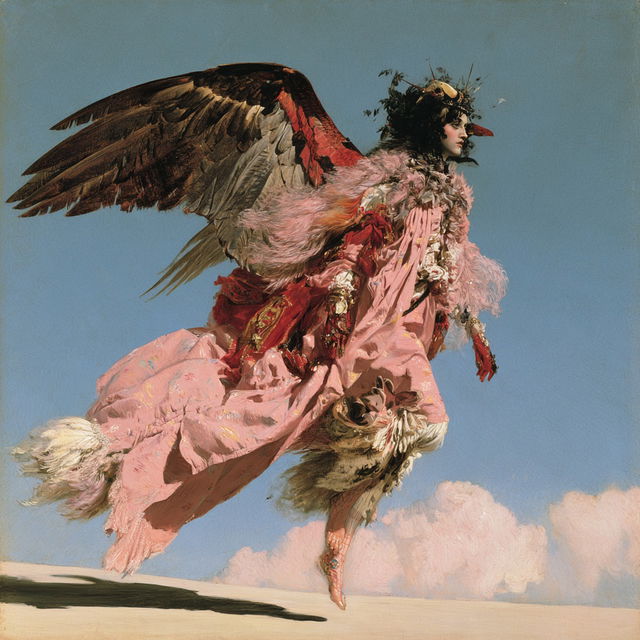 Richard Dadd style, Midjourney V8.2, render 1 of 4