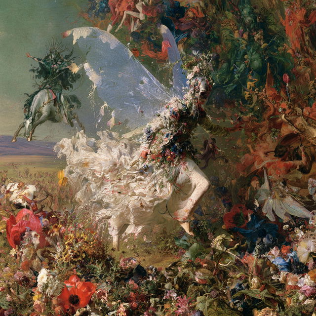 Richard Dadd style, Midjourney V8.2, render 3 of 4