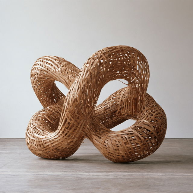 Richard Deacon style, Midjourney V8.2, render 2 of 4
