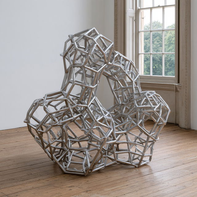 Richard Deacon style, Midjourney V8.2, render 1 of 4