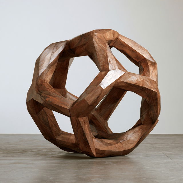 Richard Deacon style, Midjourney V8.2, render 3 of 4