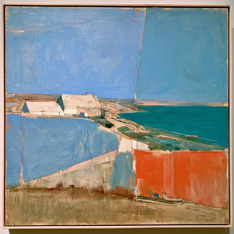 Richard Diebenkorn style (Painters), Midjourney V8.2