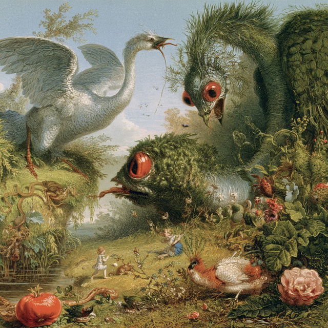 Richard Doyle style, Midjourney V8.2, render 2 of 4