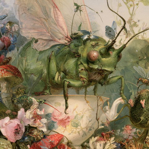 Richard Doyle style (Illustrators), Midjourney V8.2
