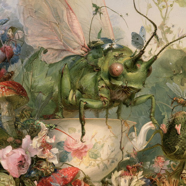 Richard Doyle style, Midjourney V8.2, render 1 of 4