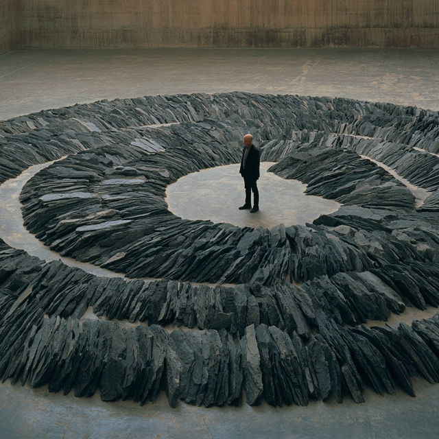 Richard Long style, Midjourney V8.2, render 2 of 4