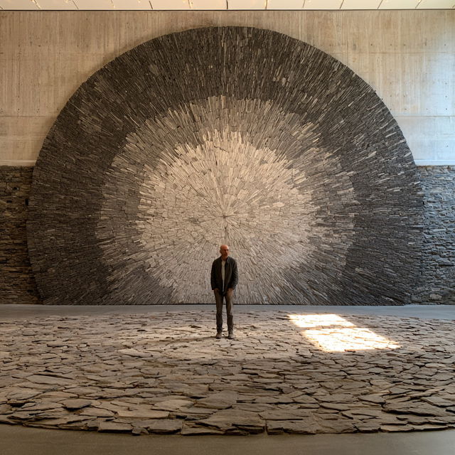 Richard Long style, Midjourney V8.2, render 3 of 4