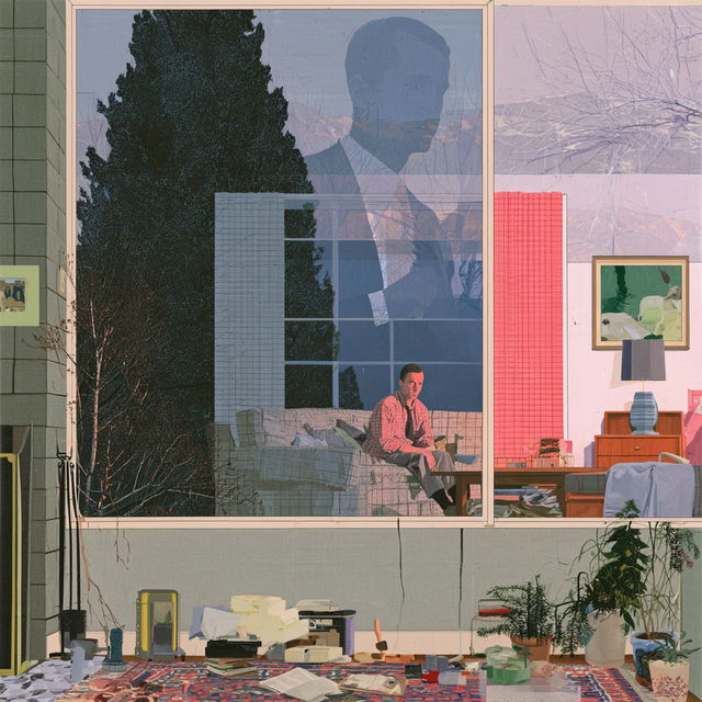 Richard McGuire style, Midjourney V8.2, render 2 of 4