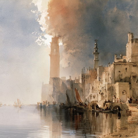 Richard Parkes Bonington style (Painters), Midjourney V8.2