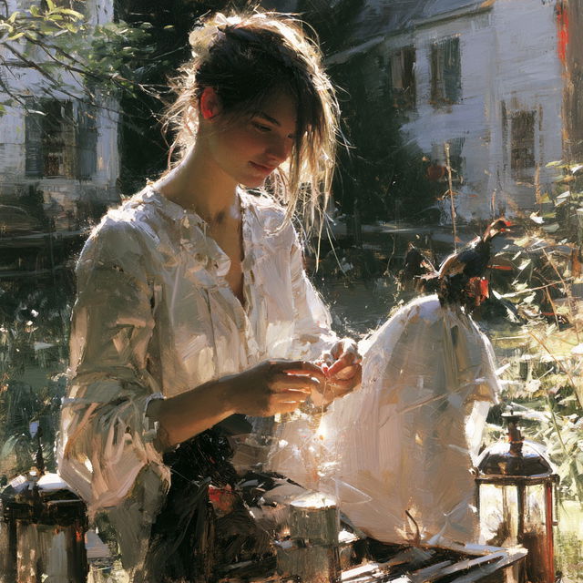 Richard Schmid style, Midjourney V8.2, render 3 of 4