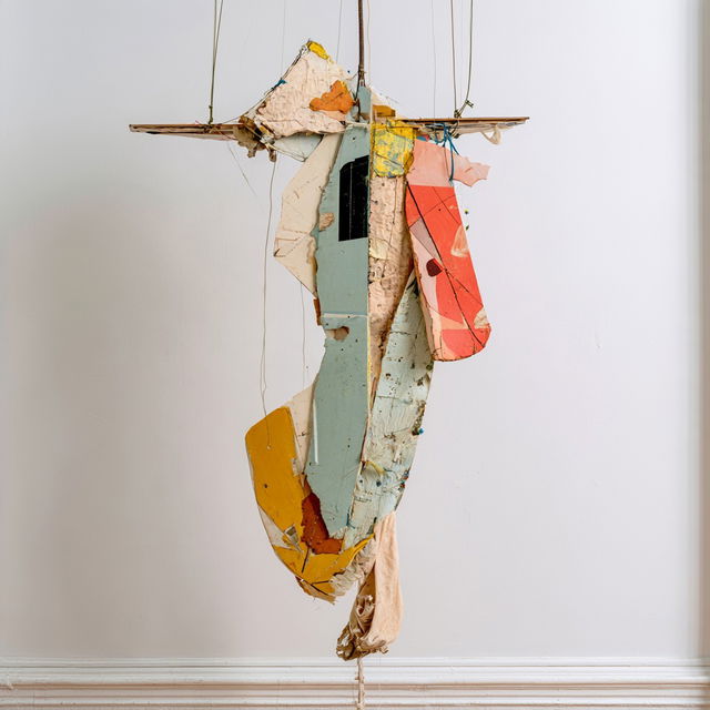 Richard Tuttle style, Midjourney V8.2, render 4 of 4