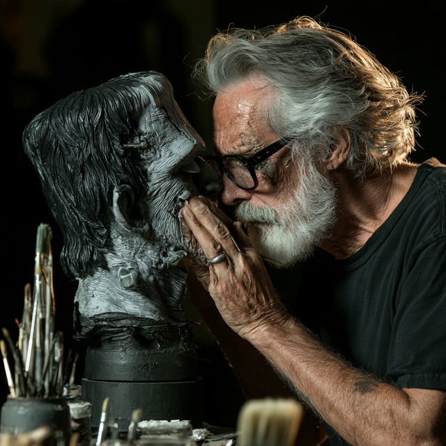 Rick Baker style, Midjourney V8.2, render 4 of 4