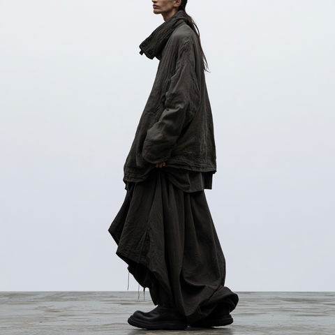 Rick Owens style (Fashion designers), Midjourney V8.2