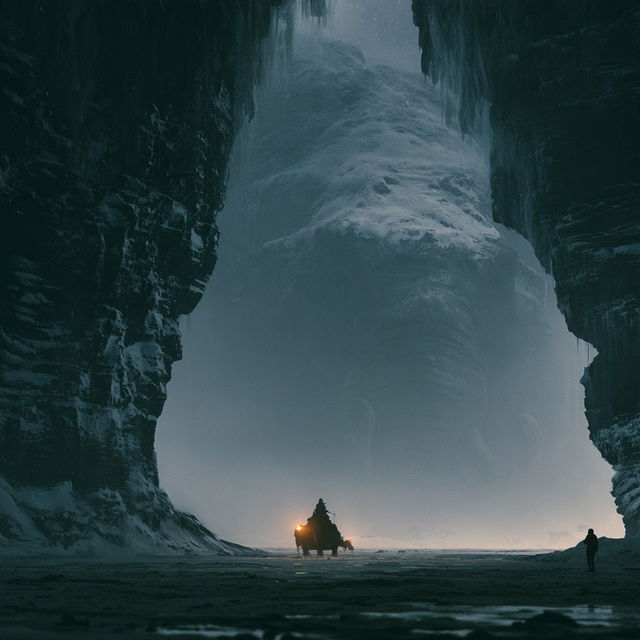 Ridley Scott style, Midjourney V8.2, render 3 of 4