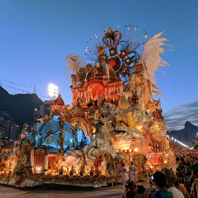 Rio Carnival float style, Midjourney V8.2, render 3 of 4