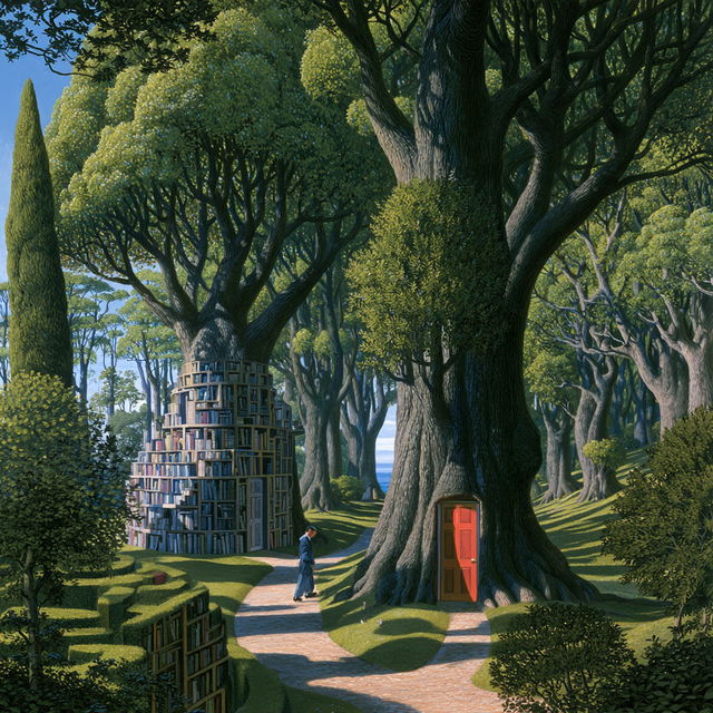 Rob Gonsalves style, Midjourney V8.2, render 4 of 4