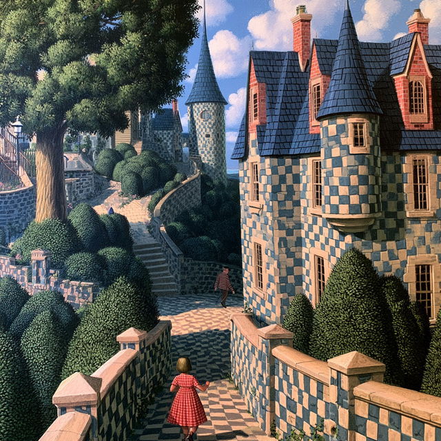 Rob Gonsalves style, Midjourney V8.2, render 1 of 4