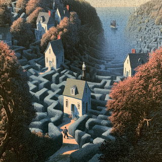 Rob Gonsalves style, Midjourney V8.2, render 3 of 4