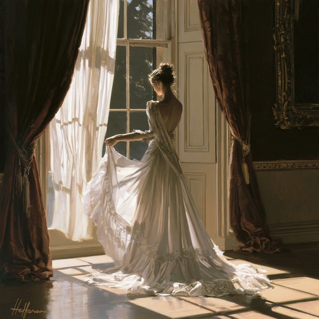 Rob Hefferan style, Midjourney V8.2, render 2 of 4