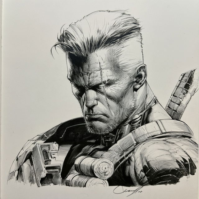 Rob Liefeld style, Midjourney V8.2, render 4 of 4