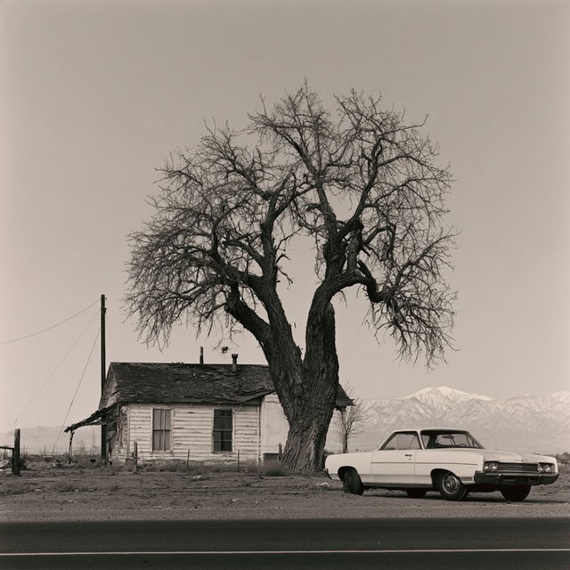 Robert Adams style, Midjourney V8.2, render 3 of 4