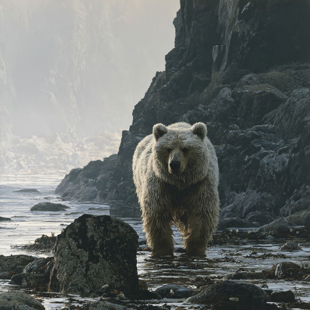 Robert Bateman style, Midjourney V8.2, render 2 of 4