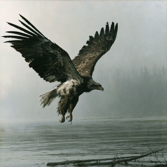 Robert Bateman style, Midjourney V8.2, render 4 of 4