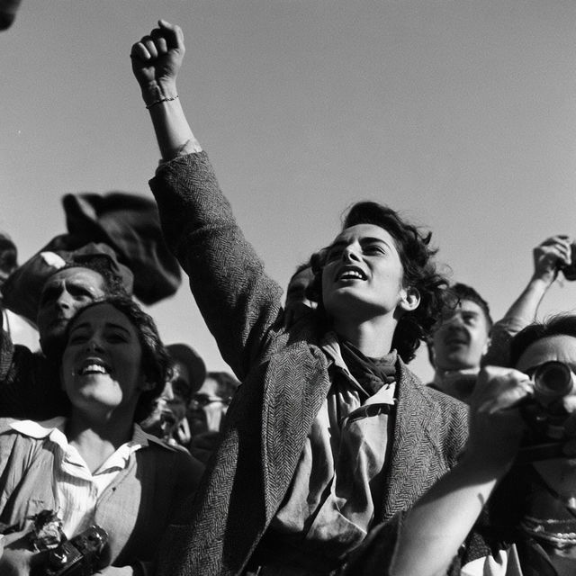 Robert Capa style, Midjourney V8.2, render 3 of 4